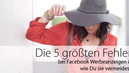 5 fehler FB Werbung