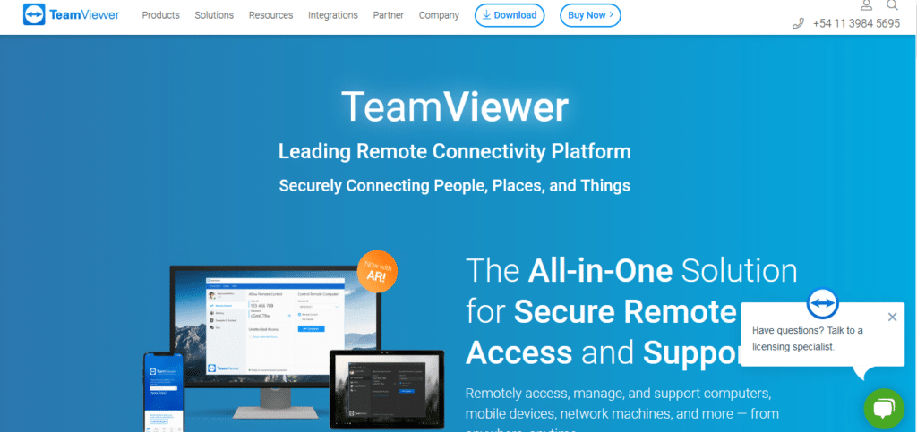 TeamViewer Homepage
