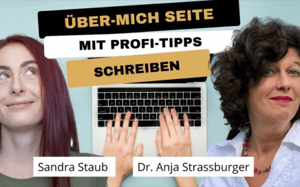 "Über mich"-Seite